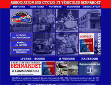 Tablet Screenshot of bernardet.com